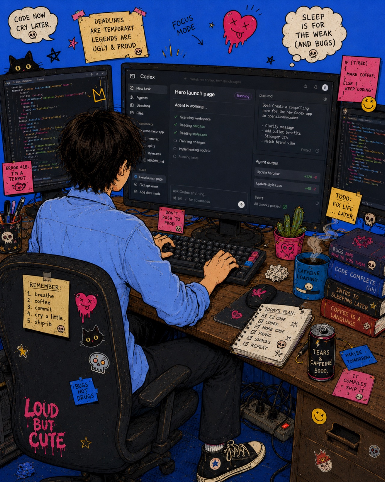 Codex workspace illustration